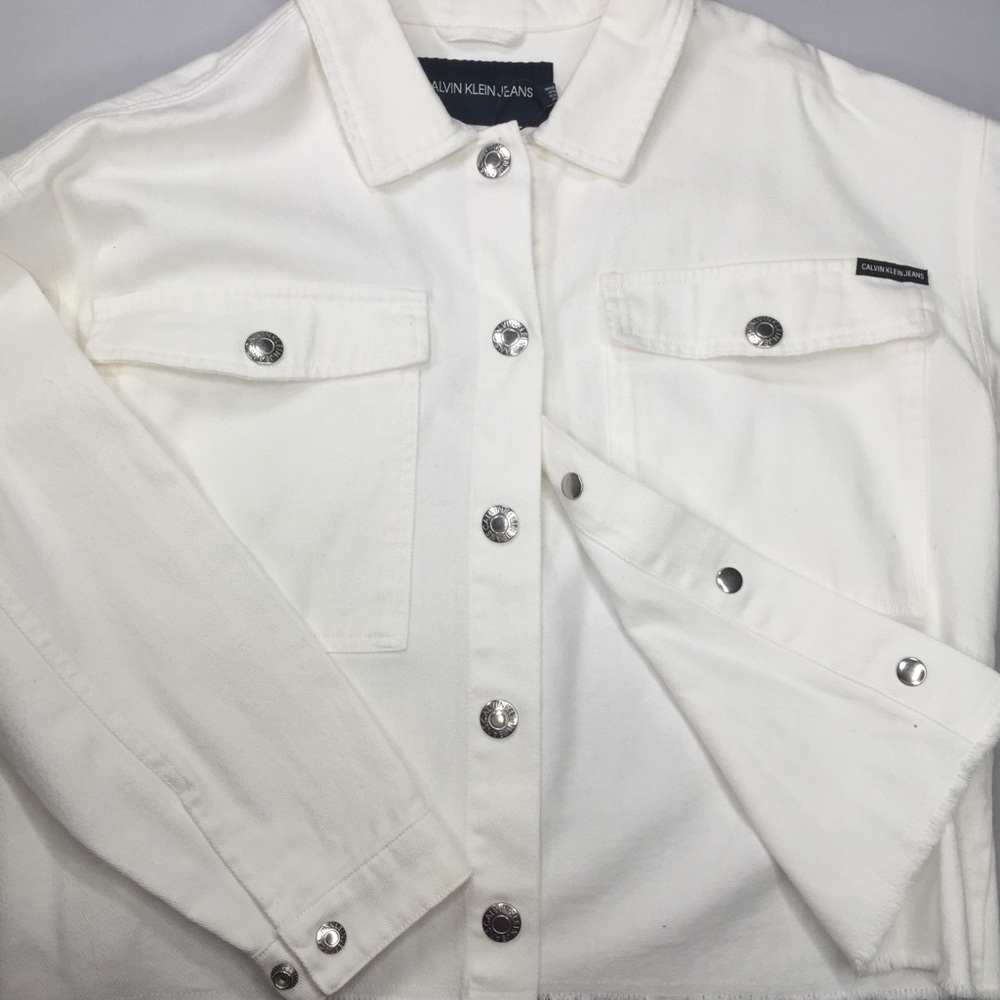 White Denim Jacket
